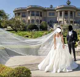 Luxury Ballgown Wedding Dress – Custom Couture, Worn Once, $15K Retail