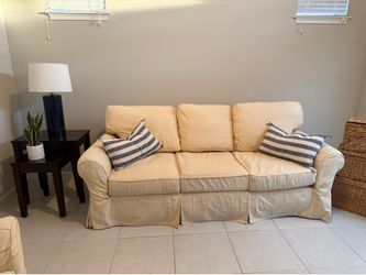 Sofa and chair