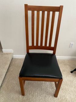 Crate and Barrel dining chairs (6)