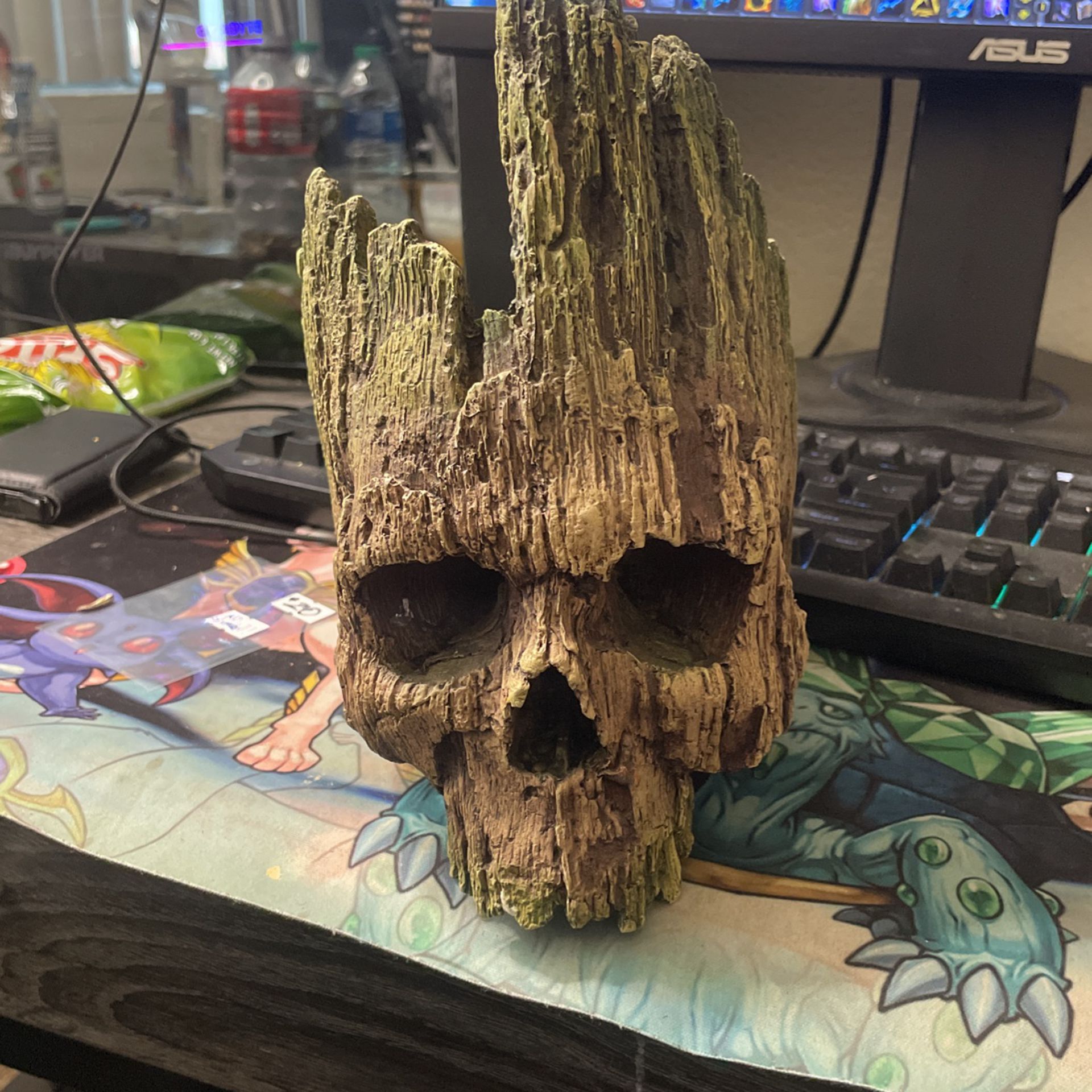 Jack Of The Dust Groot Skull Plant Pot