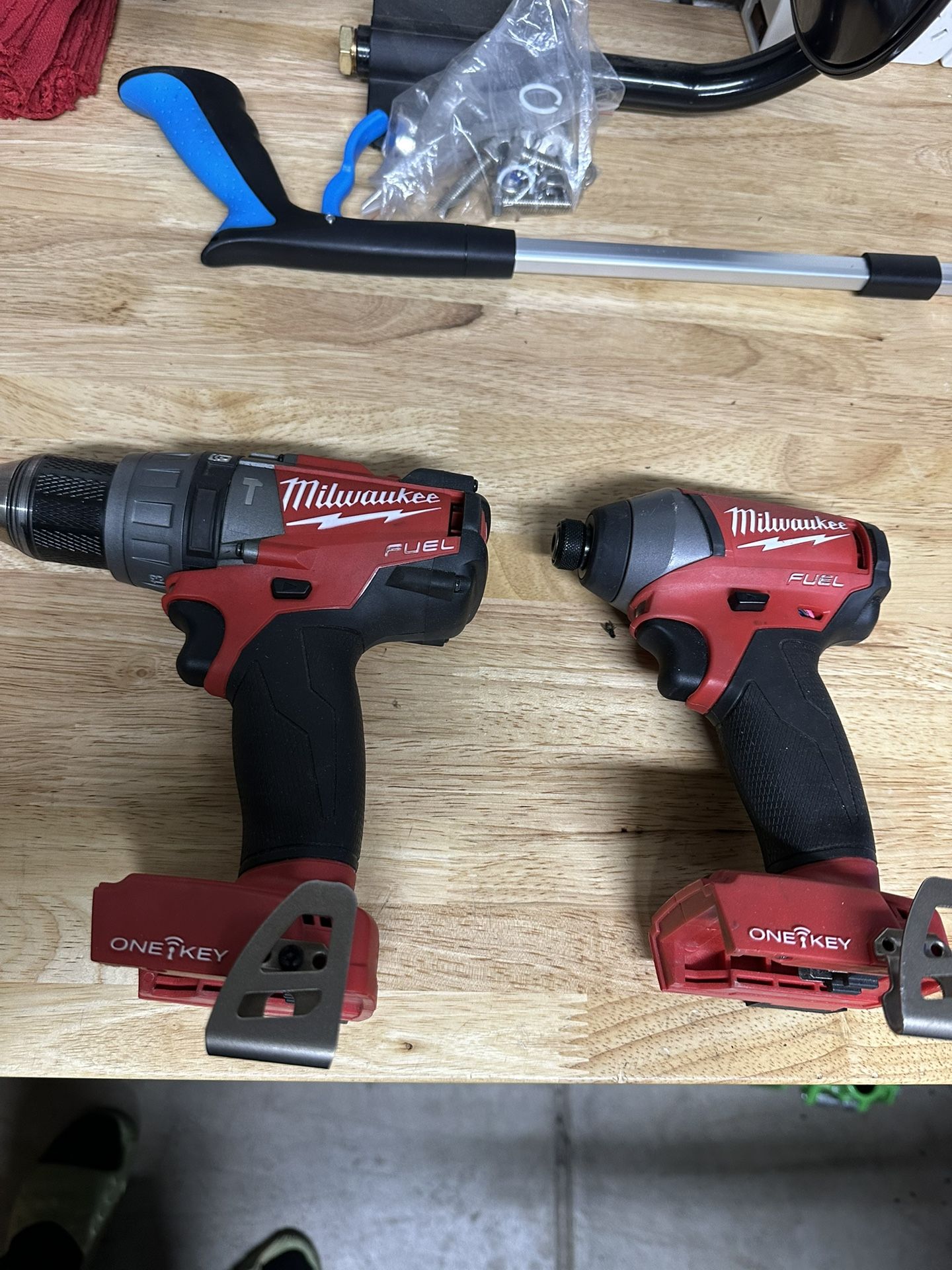 Milwaukee M18 Fuel with One Key Hex Impact and Hammer Drill/Driver (Tool-Only)