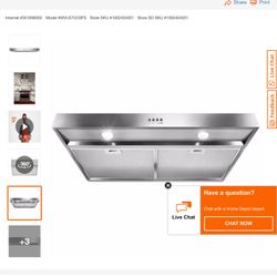 Whirlpool Range Hood
