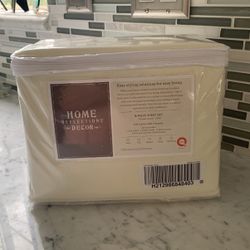 New Ivory King Size Sheet Set 