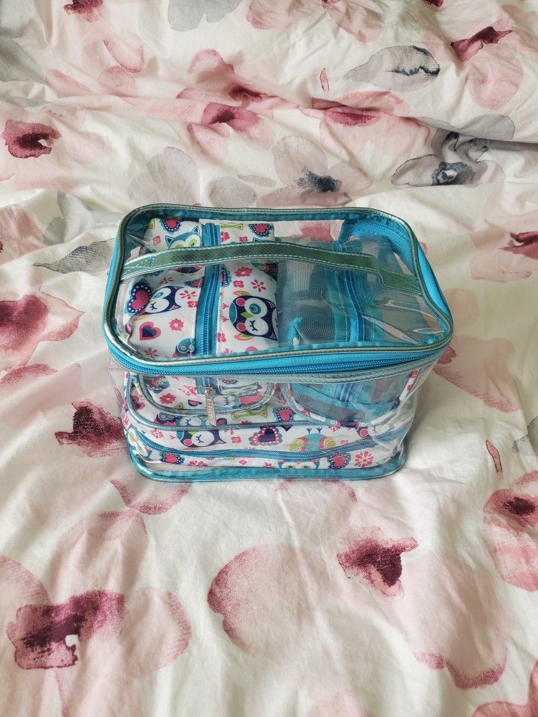 4 Piece Makeup Organizer