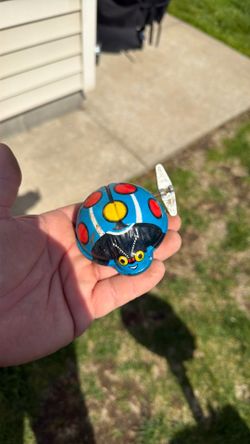 1950s tin windup lady bug
