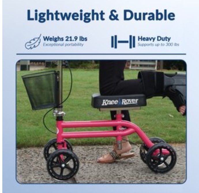 KneeRover Knee Scooter Walker Like New