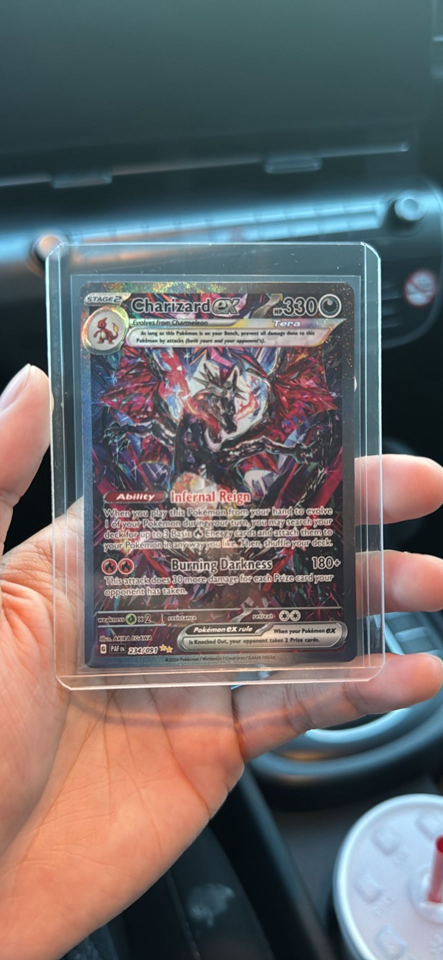 Paldean Fate Charizard SIR 234/091