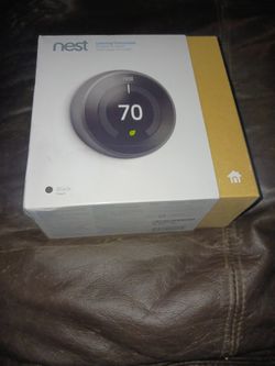 Google Nest Learning Thermostat - 3rd Gen - Programmable Smart Thermostat for Home