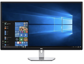 Dell 32" QHD LED Monitor (S3219D) - 2560x1440, 60Hz, Built-in Speakers - Excellent Condition!