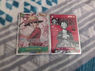 Luffy cards