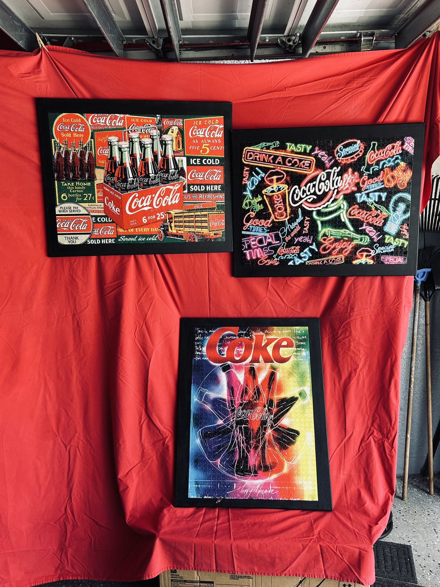 Coca-cola Puzzle Frame