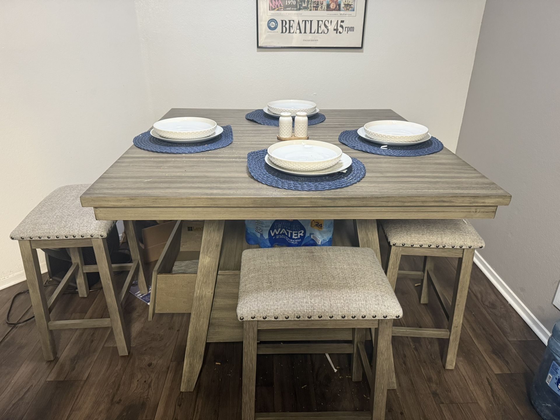 Dining Table And Stools