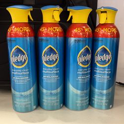 Big bottle pledge multisurface cleaning spray