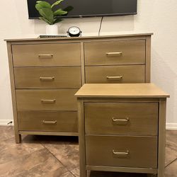 Large Dresser And Nightstand