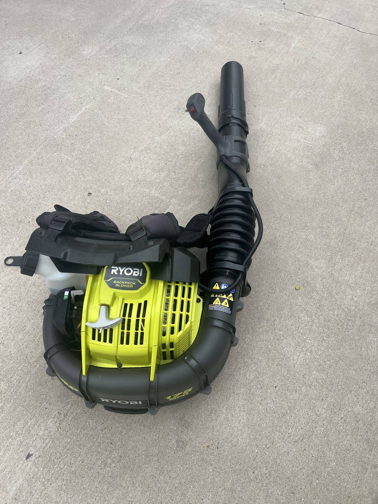 Ryobi Backpack Leaf Blower