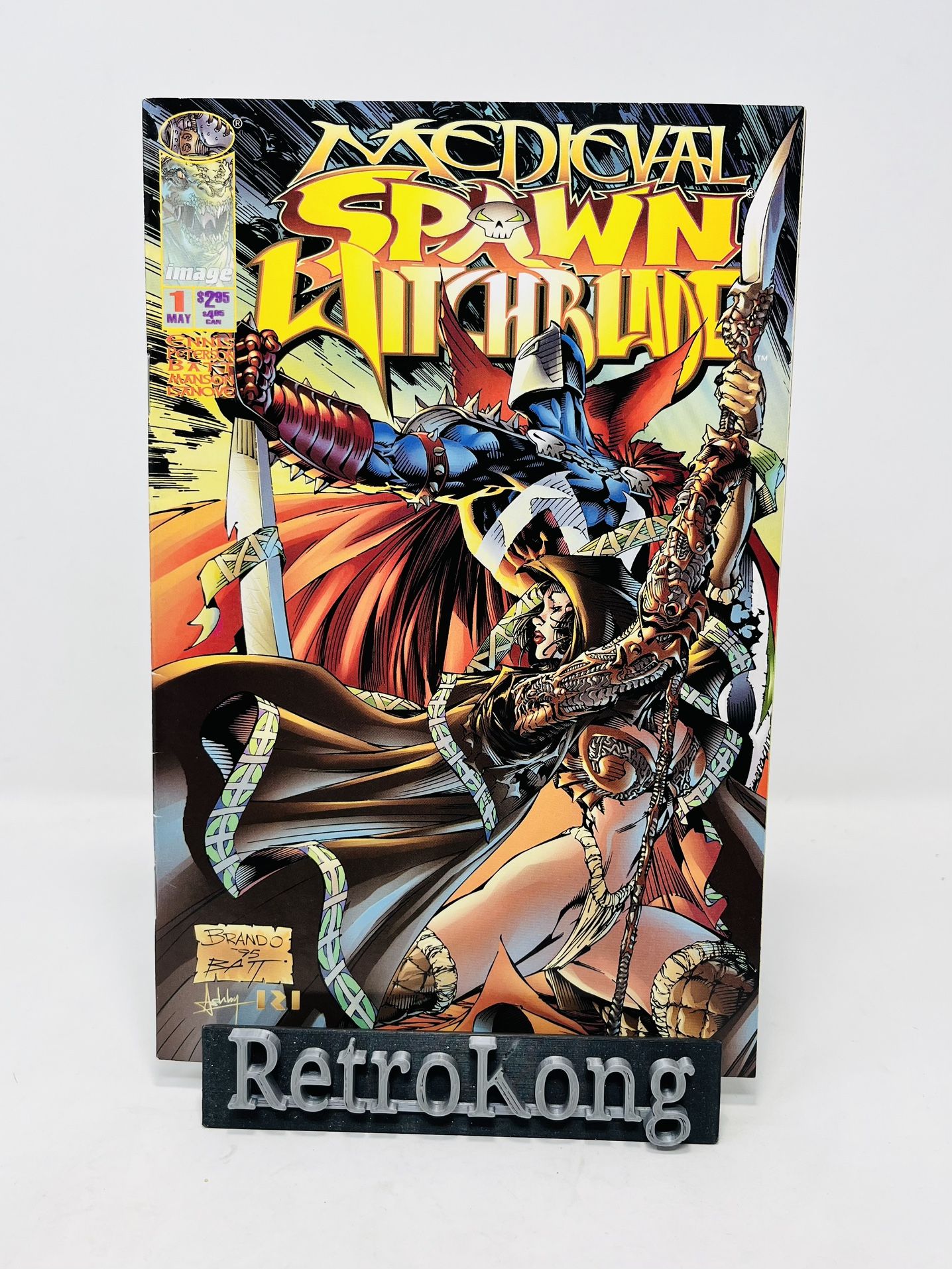 Medieval Spawn Witchblade #1 VF+/NM Image Comics Good Condition