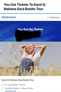Karol G Tickets