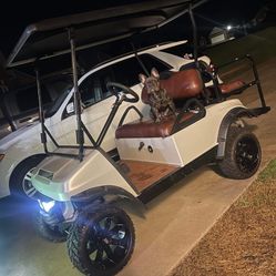 Lifted Club Cart Golf Cart