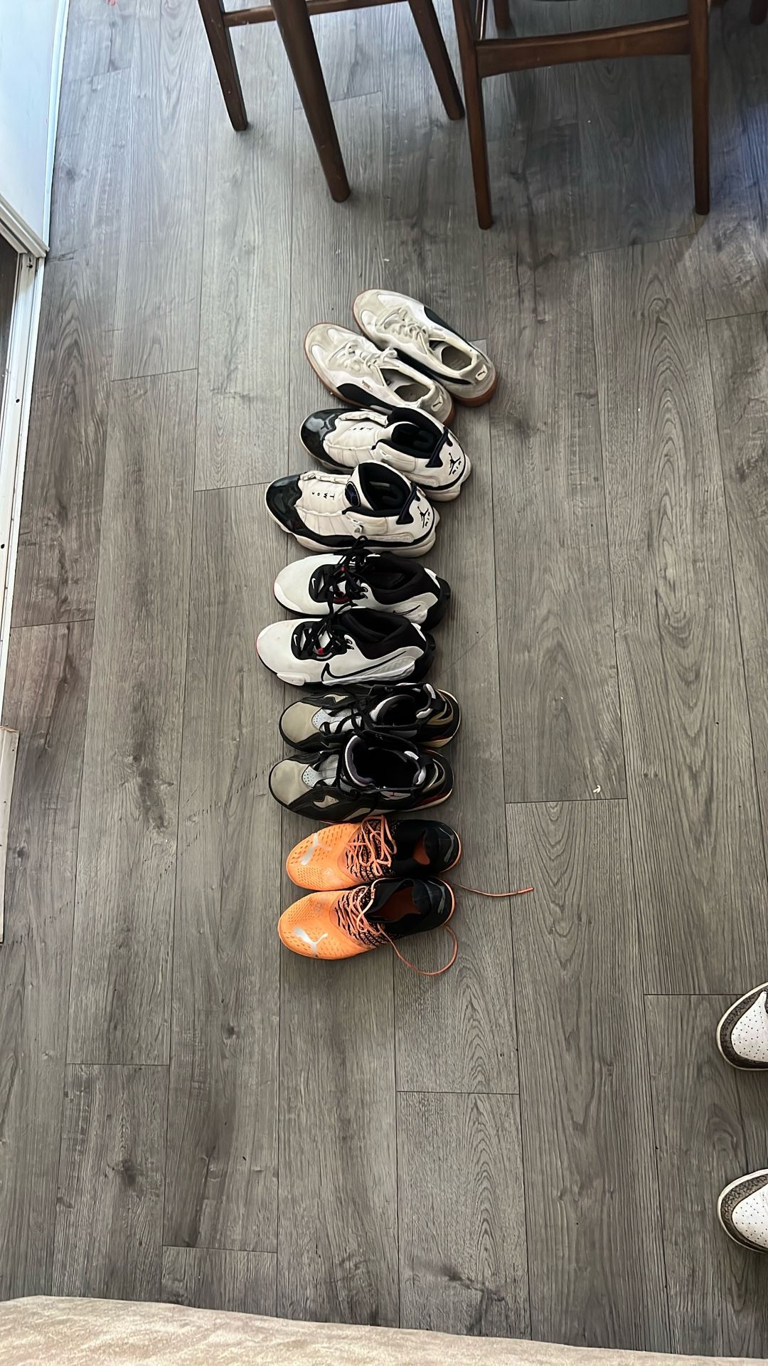 Shoe Lot Sz 8,9,10,11.5,12