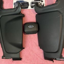 2021 2022 2023 Ford F-150 Passenger Dashboard panel with Driver Steering wheel safety truck parts 