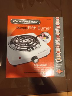 ProctorSilex Durable Fifth Burner