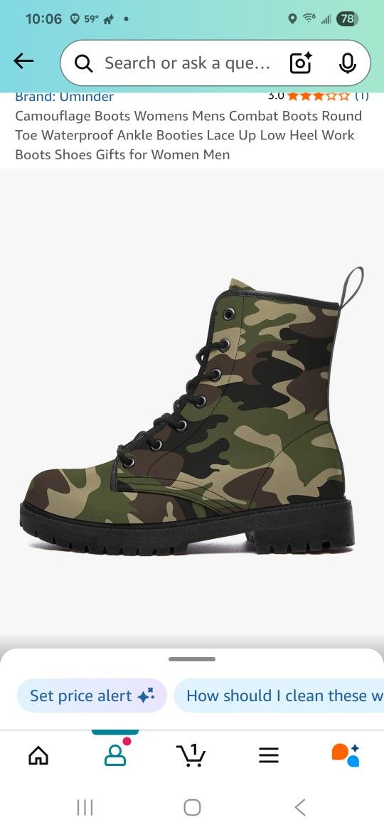 Camo Rain Boots