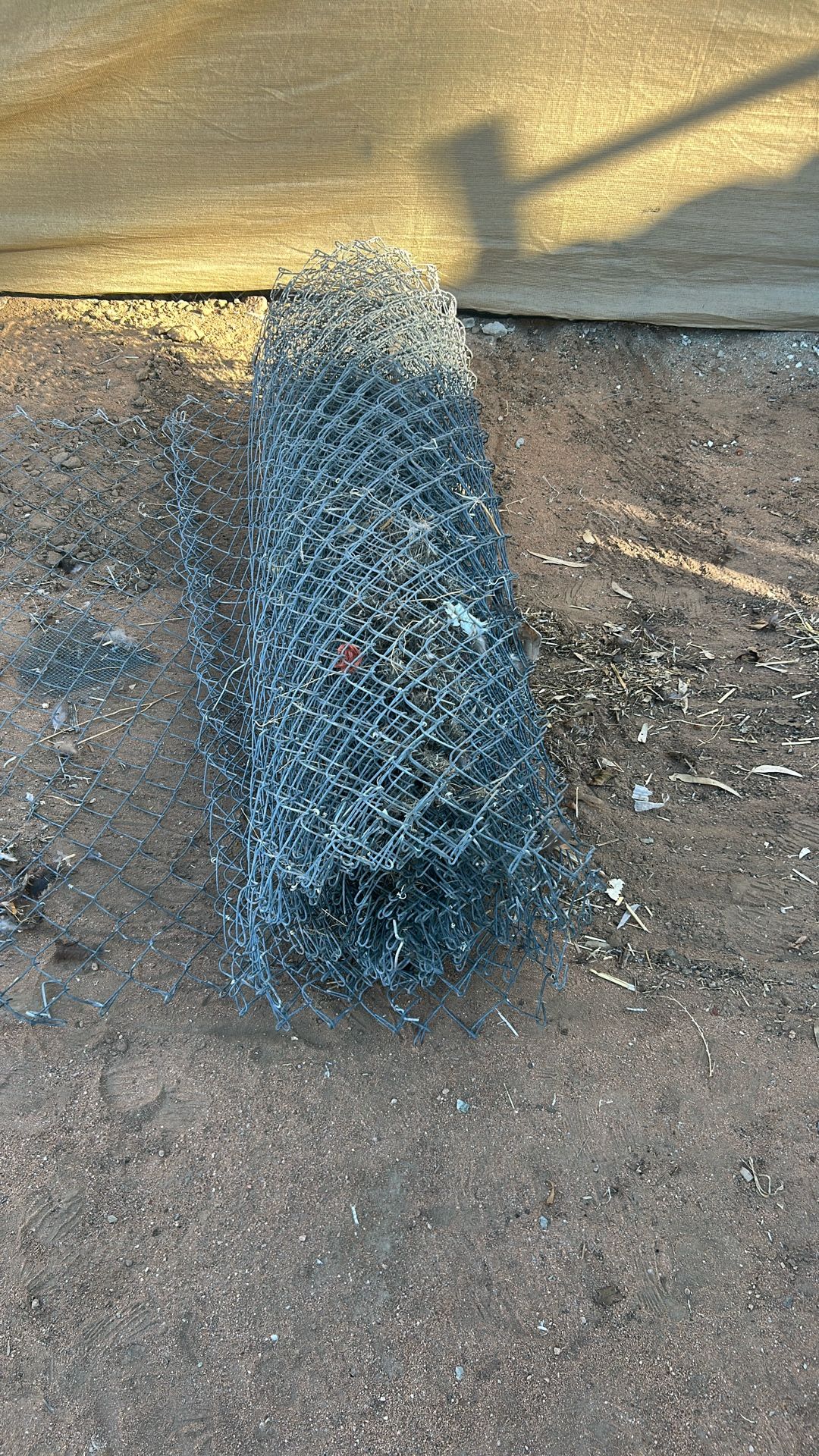 Roll Of Chain-Link Fence