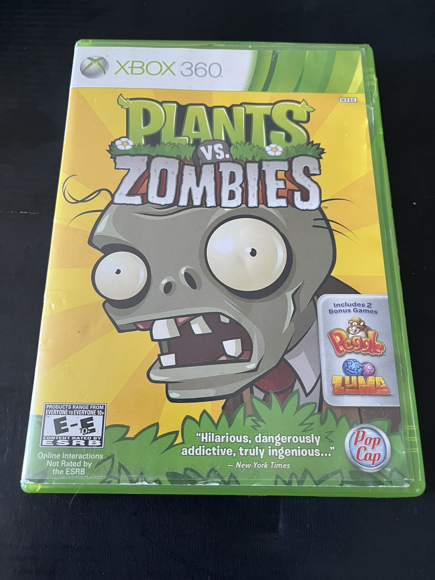 $8 Plants Vs Zombies Xbox 360