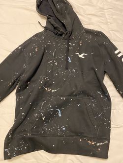 Paint Splatter Hollister Hoodie