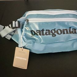 Brand New Patagonia 5L Black Hole Waterproof Waist Pack In Lago Blue Color