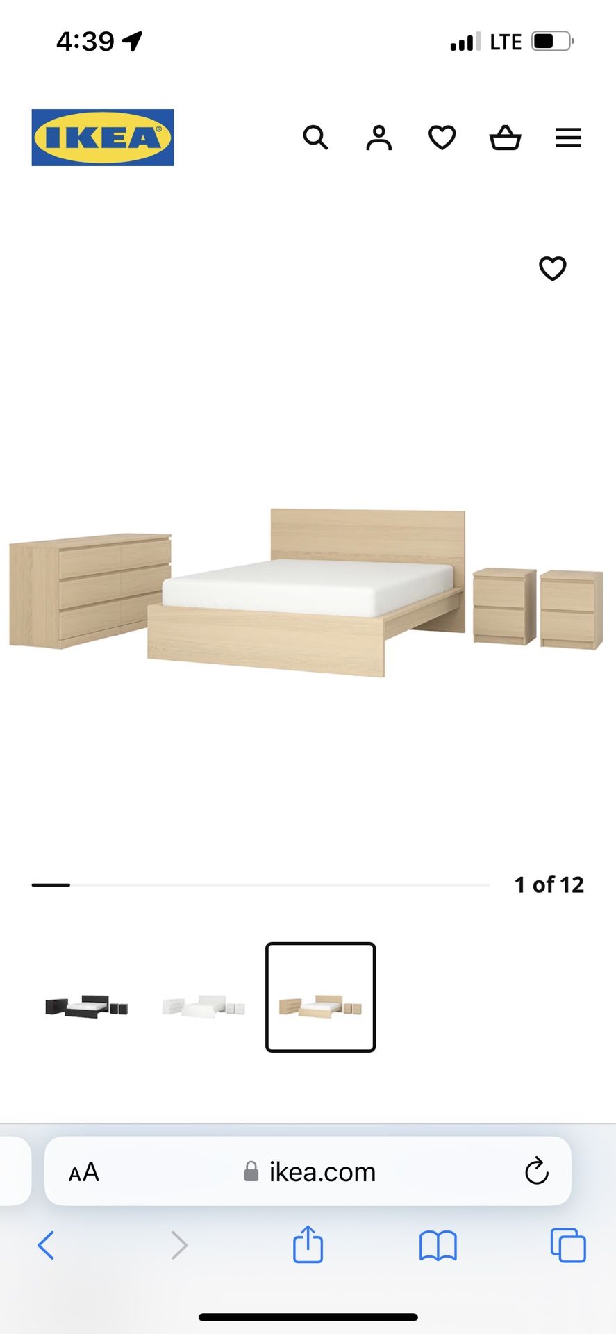 Malm Bedroom Set