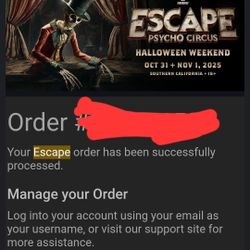 Escape Ticket