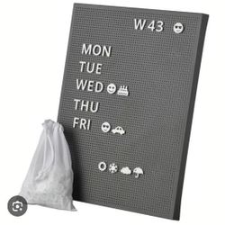 Messaging Pegboard Ikea - 11-1/4" By 15-3/4" with letters & Symbols • Home & Office, School, Home Decor, Decorations, Communications, Home & Garden.  