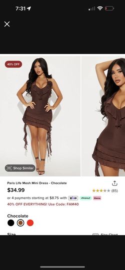 Brown Dress