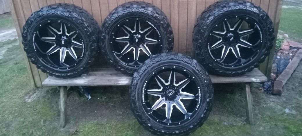 !!Rough Country 20inch rims!!!