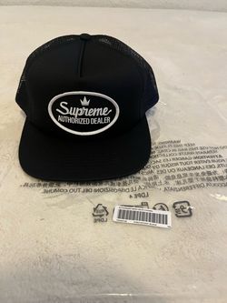 Supreme Authorized Dealer Mesh Back Snapback Hat