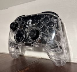 See-through Nintendo Switch Pro Controller