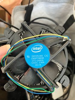Intel cpu cooler fan