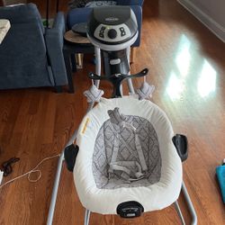 Graco Simple Sway 2-in-1 Infant Baby Swing