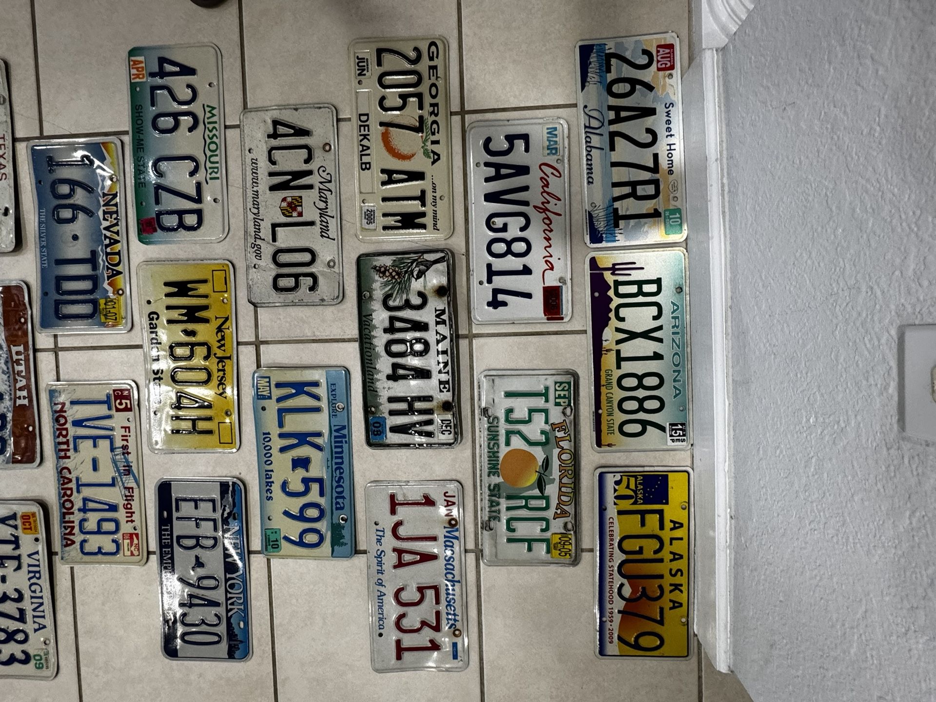 Attention collectors.. 22 in total . Different states.