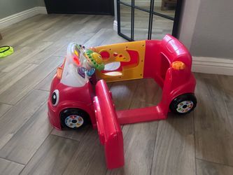 Fisher-Price laugh & learn crawl around car RED