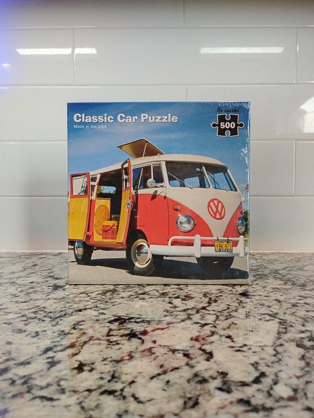 Classic Car Puzzle VW Volkswagen Bus