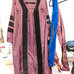 ASU Graduation Gown, Hood And Cap - Doctorate Package