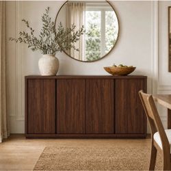 Brand-New 70” Sideboard — Just Assembled, Never Used