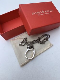 James Avery Charm Holder Necklace