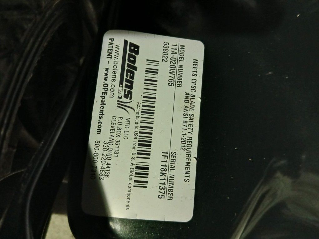 BOLENS PUSH MOWER 125CC for Sale in San Antonio, TX OfferUp