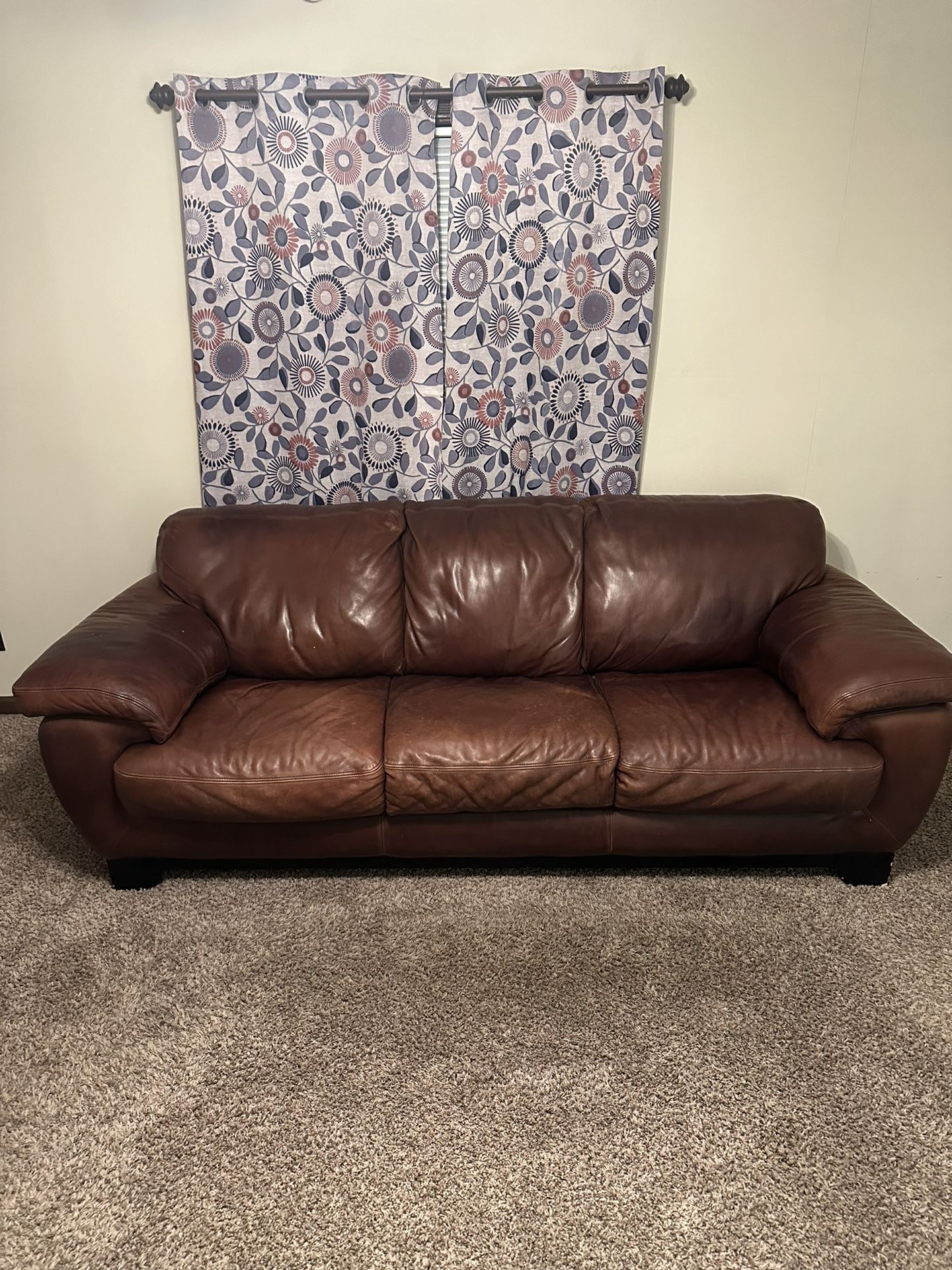 Leather Couch 