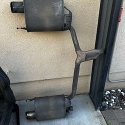 STOCK 2006 Lexus IS250 Muffler And Rear Y Pipe Setup