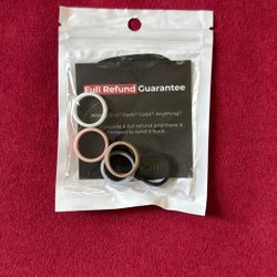 Rubber engagement Rings