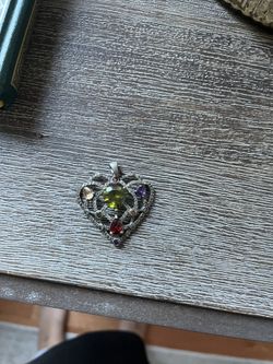 Sterling Silver Pendant With 925 Stamp 